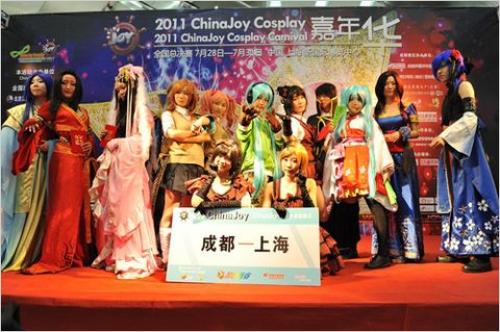 2011 ChinaJoy Cosplay���껪�ɶ�������ʷ׳�NYCC��ʤѡ�ֳ�¯  