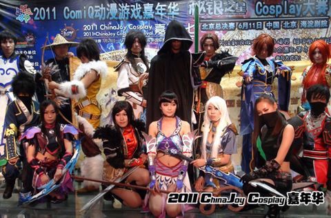 Cj Cosplay���껪������&ComiQ����չ��ս�ڼ�